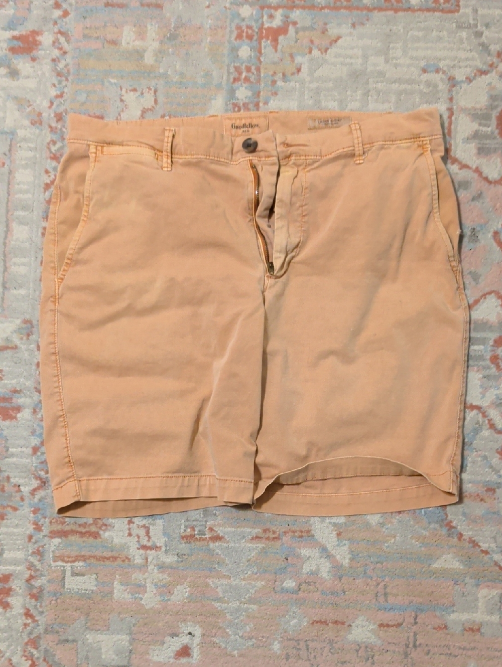 Goodfellow & Co Men's Peach Casual Cotton Shorts